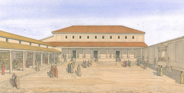 Le forum et la basilique
